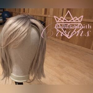 Heat Friendly Ash Blonde Rooted Wig – Japanese Futura Fiber